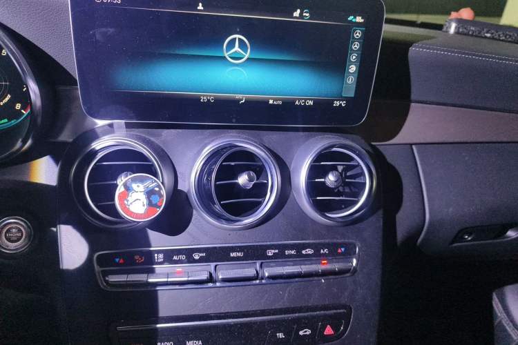 Used Mercedes-Benz C-Class 2021 C 260 Coupe Audio And AC Panel