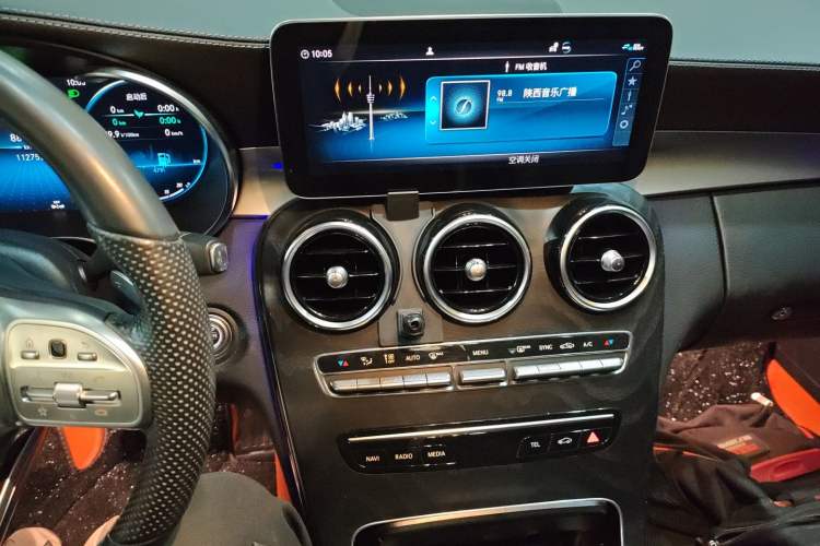 Used Mercedes-Benz C-Class 2021 C 260 L Sport Edition Audio And AC Panel