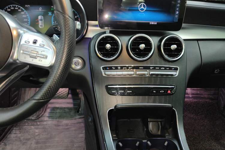 Used Mercedes-Benz C-Class 2021 C 200 L Fashion Edition Sport Version Audio And AC Panel