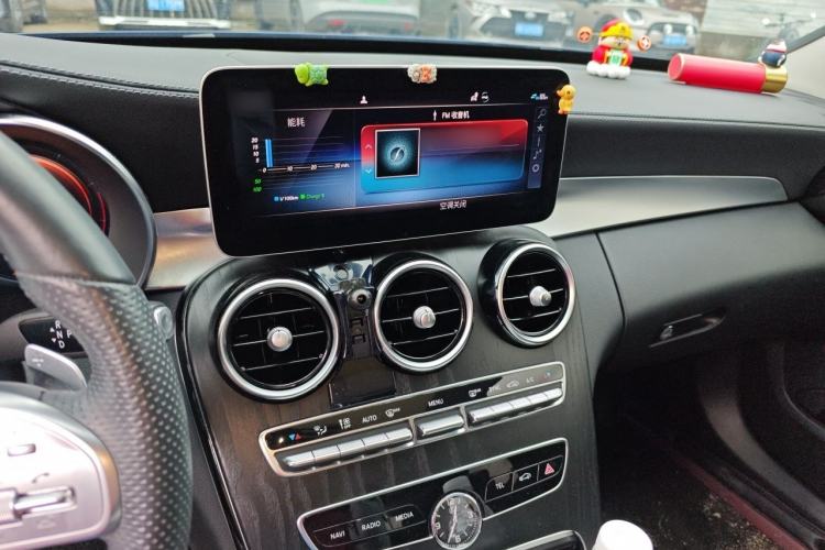 Used Mercedes-Benz C-Class 2021 C 260 L Sport Edition Star Collection Audio And AC Panel