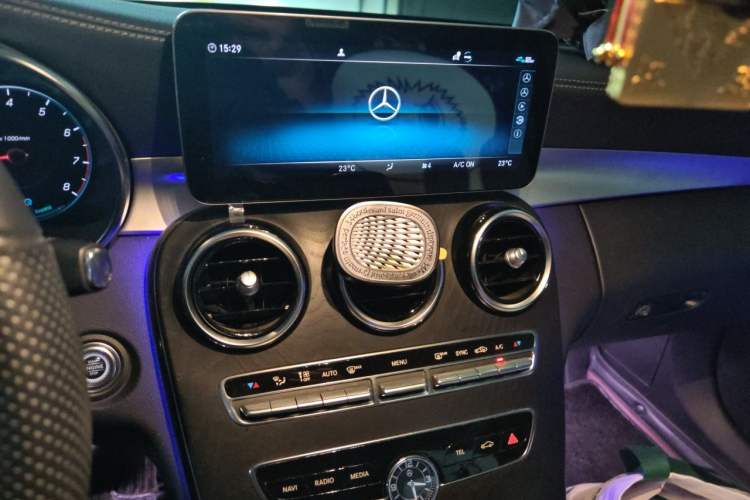 Used Mercedes-Benz C-Class 2021 C 260 L Sport Edition Star Collection Audio And AC Panel