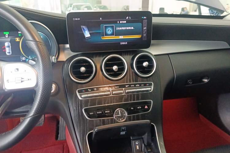 Used Mercedes-Benz C-Class 2021 C 260 L Sport Edition Star Collection Audio And AC Panel