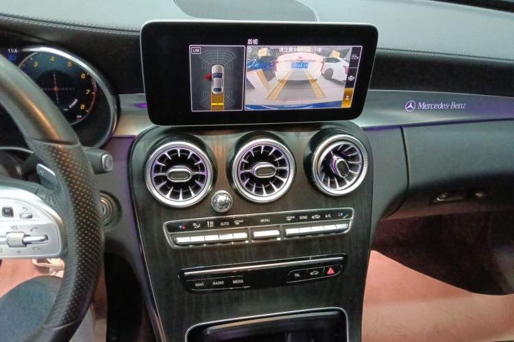 Used Mercedes-Benz C-Class 2021 C 200 L Fashion Edition Sport Version Audio And AC Panel