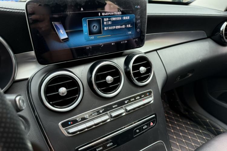 Used Mercedes-Benz C-Class 2021 C 260 L Sport Edition Audio And AC Panel