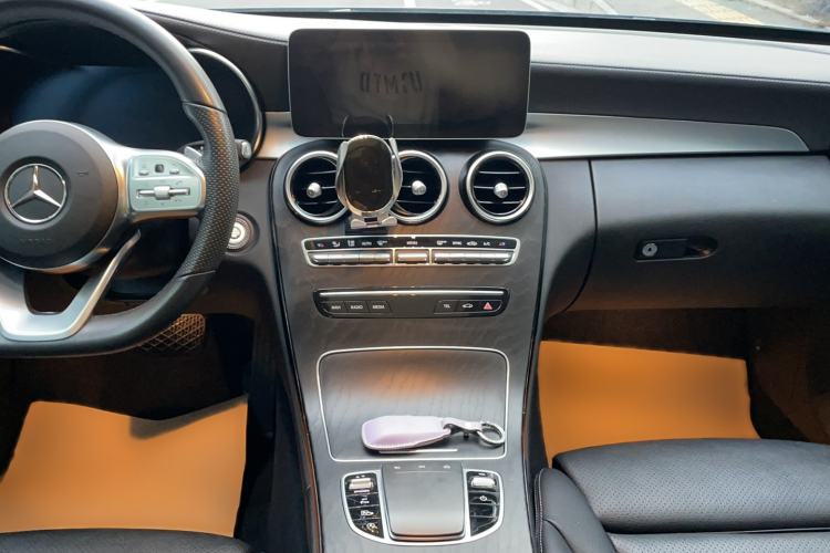Used Mercedes-Benz C-Class 2021 C 260 L Sport Edition Audio And AC Panel