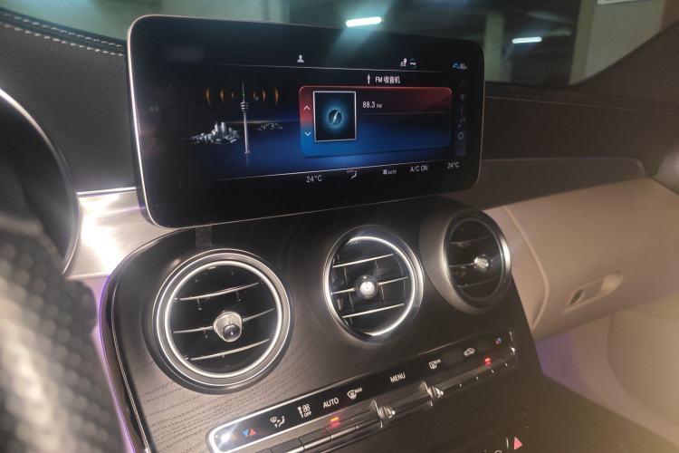 Used Mercedes-Benz C-Class 2021 C 260 Coupe Audio And AC Panel