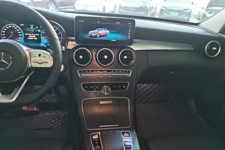 Used Mercedes-Benz C-Class 2021 C 260 L Sport Edition Star Collection Audio And AC Panel