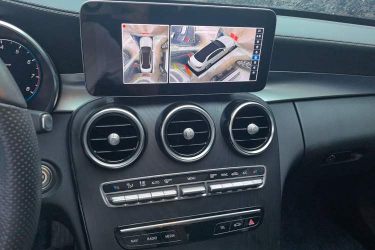 Used Mercedes-Benz C-Class 2021 C 260 L Sport Edition Audio And AC Panel