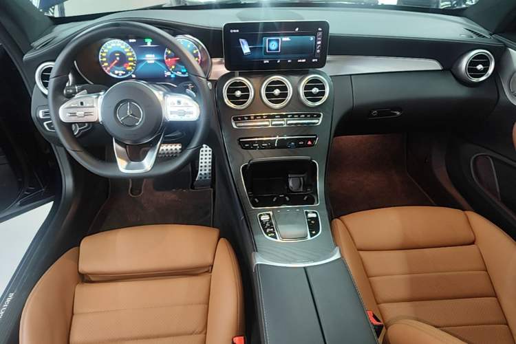 Used Mercedes-Benz C-Class 2021 C 260 Coupe Audio And AC Panel