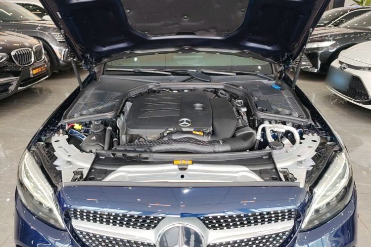 Used Mercedes-Benz C-Class 2021 C 260 Coupe Engine Bay