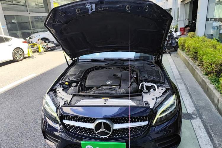 Used Mercedes-Benz C-Class 2021 C 260 Coupe Engine Bay