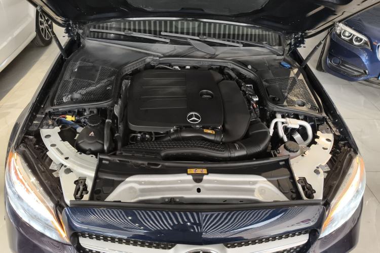 Used Mercedes-Benz C-Class 2021 C 260 Coupe Engine Bay