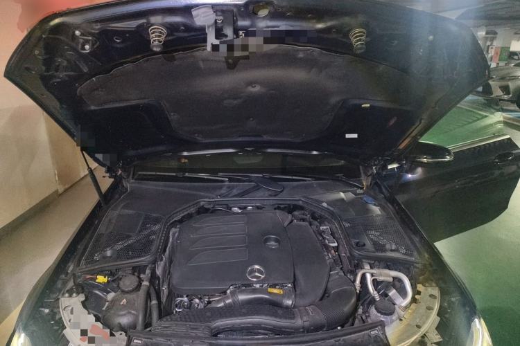 Used Mercedes-Benz C-Class 2021 C 260 Coupe Engine Bay