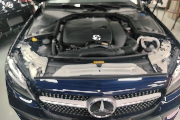 Used Mercedes-Benz C-Class 2021 C 260 Coupe Engine Bay