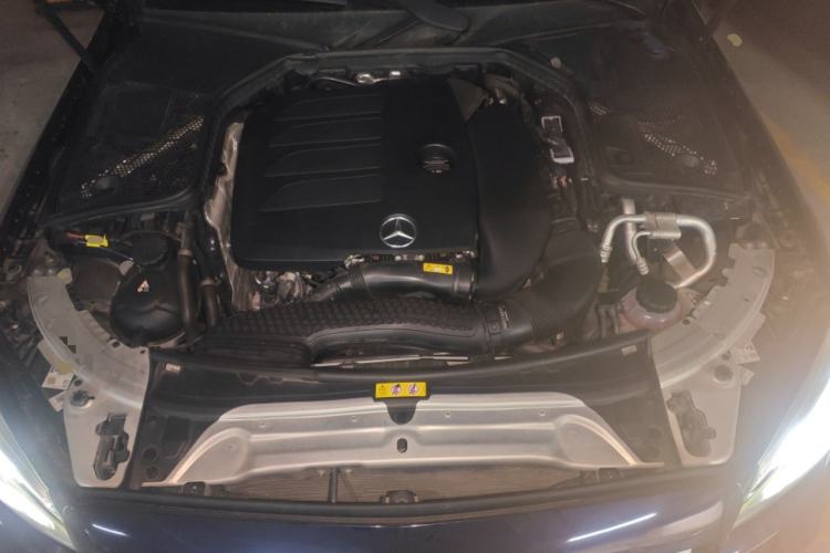 Used Mercedes-Benz C-Class 2021 C 260 Coupe Engine Bay