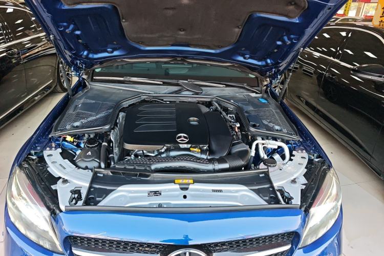 Used Mercedes-Benz C-Class 2021 C 260 L Sport Edition Star Collection Engine Bay