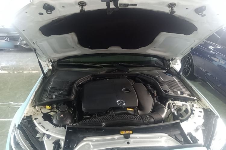 Used Mercedes-Benz C-Class 2021 C 200 Coupe Engine Bay