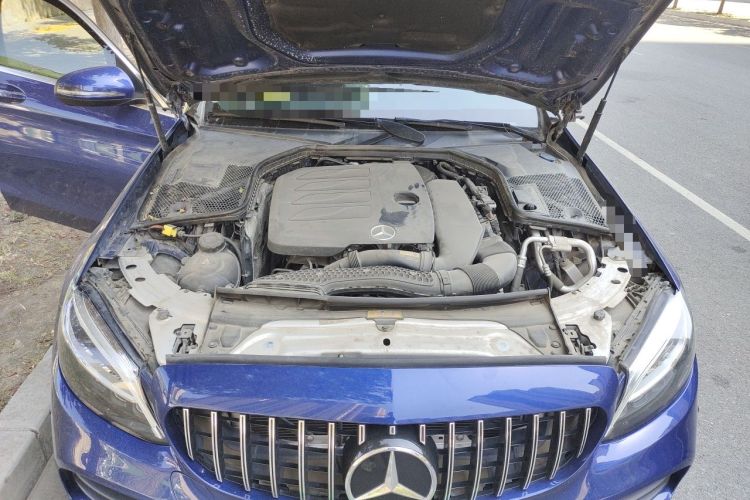 Used Mercedes-Benz C-Class 2021 C 200 L Fashion Edition Sport Version Engine Bay