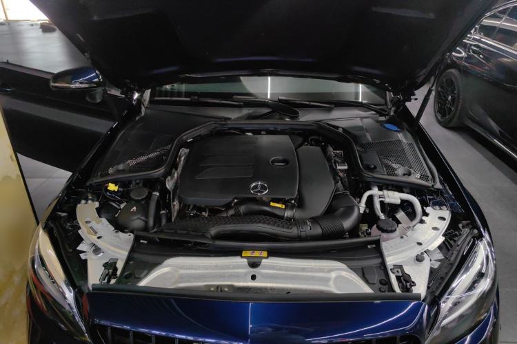 Used Mercedes-Benz C-Class 2021 C 260 Coupe Engine Bay