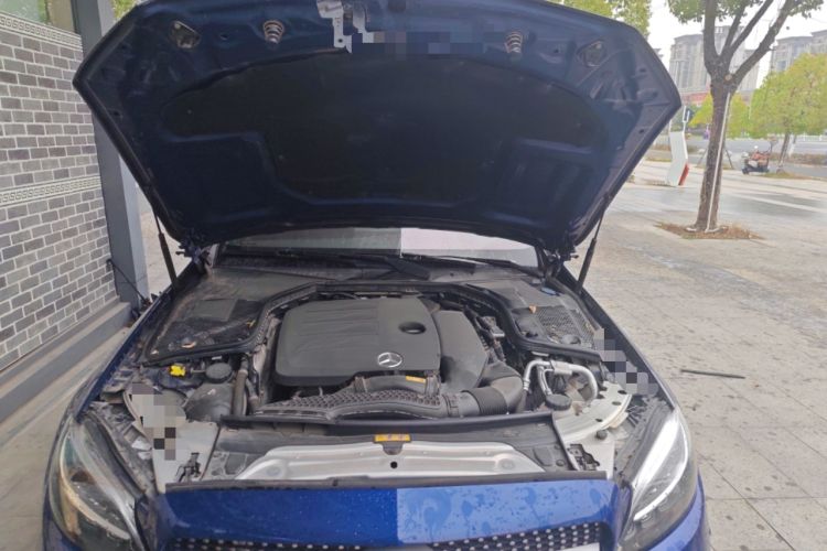 Used Mercedes-Benz C-Class 2021 C 260 Coupe Engine Bay