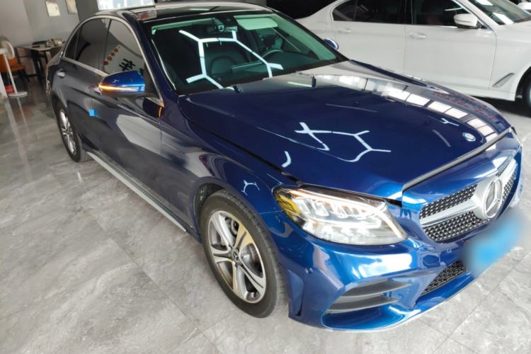 Used Mercedes-Benz C-Class 2021 C 260 L Sport Edition Front Right 45 Deg