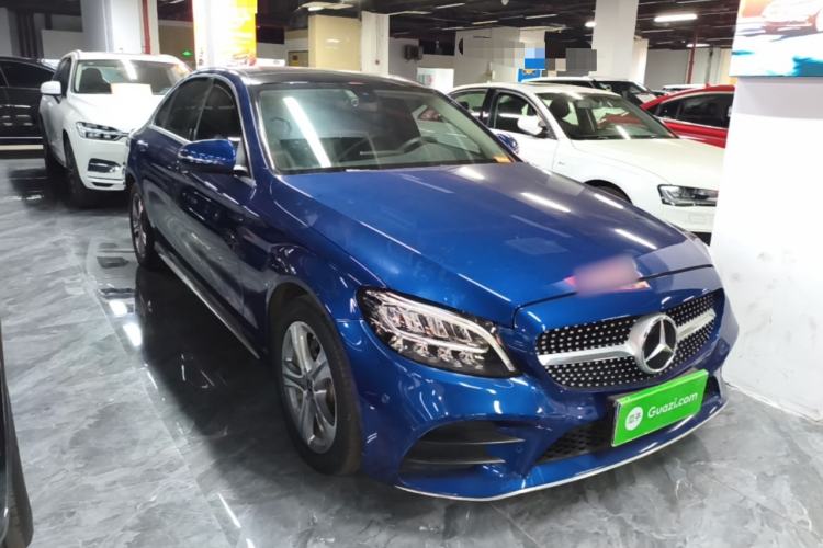 Used Mercedes-Benz C-Class 2021 C 260 L Sport Edition Front Right 45 Deg