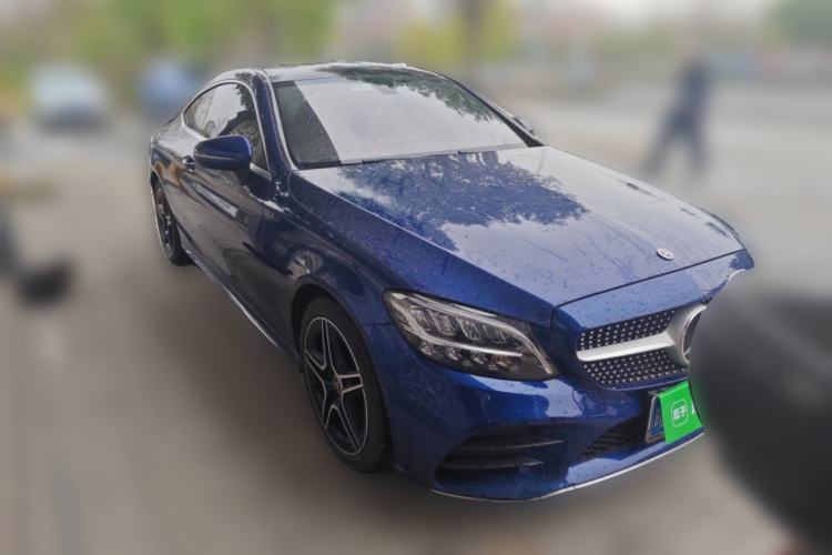 Used Mercedes-Benz C-Class 2021 C 260 Coupe Front Right 45 Deg