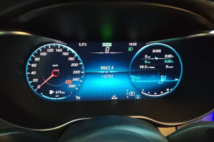 Used Mercedes-Benz C-Class 2021 C 260 L Sport Edition Instrument Cluster