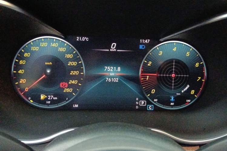 Used Mercedes-Benz C-Class 2021 C 200 L Fashion Edition Sport Version Instrument Cluster