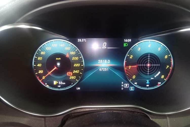 Used Mercedes-Benz C-Class 2021 C 200 Coupe Instrument Cluster