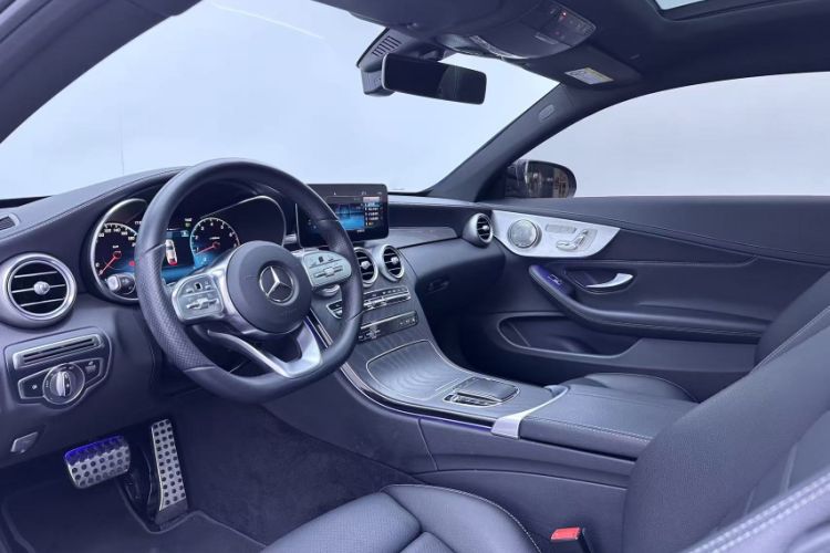 Used Mercedes-Benz C-Class 2021 C 260 Coupe Interior 6