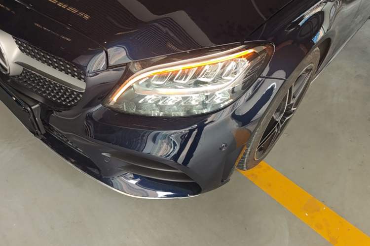 Used Mercedes-Benz C-Class 2021 C 200 Coupe Left Front Headlight