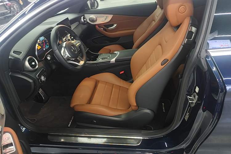Used Mercedes-Benz C-Class 2021 C 260 Coupe Left Front Seat