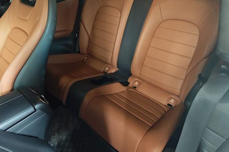 Used Mercedes-Benz C-Class 2021 C 200 Coupe Left Rear Seat