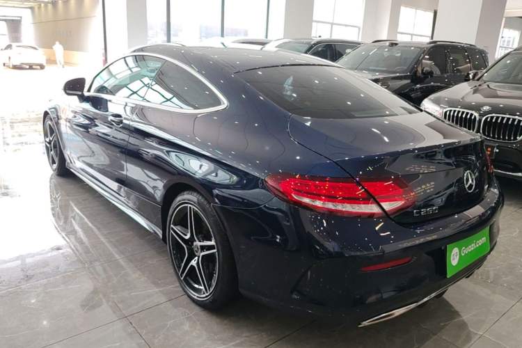 Used Mercedes-Benz C-Class 2021 C 260 Coupe Rear Left 45 Deg