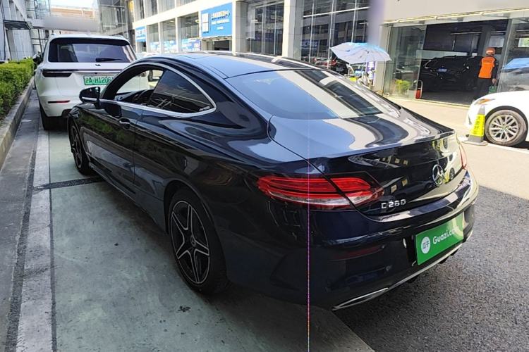 Used Mercedes-Benz C-Class 2021 C 260 Coupe Rear Left 45 Deg