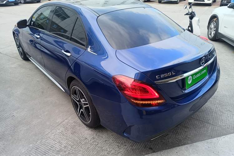 Used Mercedes-Benz C-Class 2021 C 260 L Sport Edition Star Collection Rear Left 45 Deg
