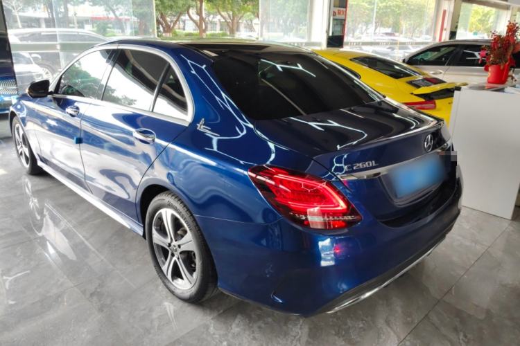 Used Mercedes-Benz C-Class 2021 C 260 L Sport Edition Rear Left 45 Deg