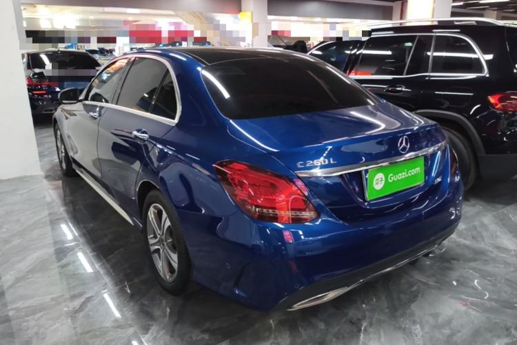 Used Mercedes-Benz C-Class 2021 C 260 L Sport Edition Rear Left 45 Deg