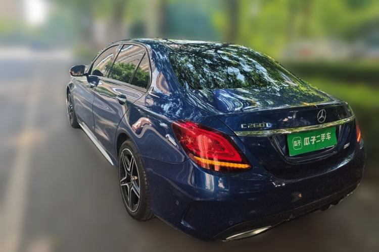 Used Mercedes-Benz C-Class 2021 C 260 L Sport Edition Star Collection Rear Left 45 Deg
