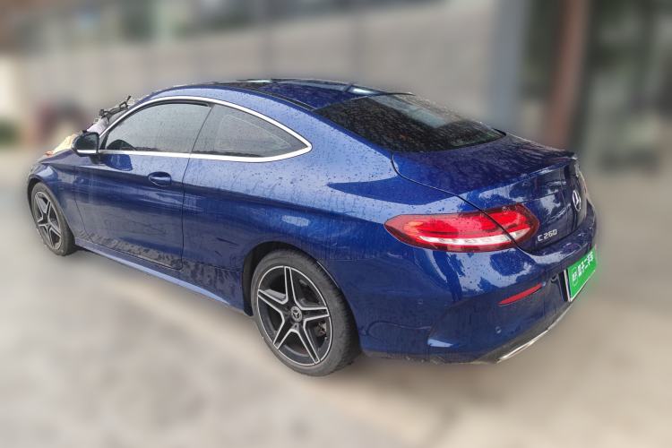 Used Mercedes-Benz C-Class 2021 C 260 Coupe Rear Left 45 Deg