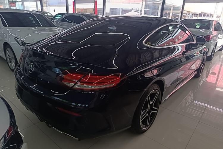 Used Mercedes-Benz C-Class 2021 C 260 Coupe Rear Right 45 Deg