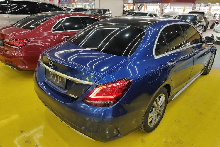 Used Mercedes-Benz C-Class 2021 C 200 L Fashion Edition Sport Version Rear Right 45 Deg