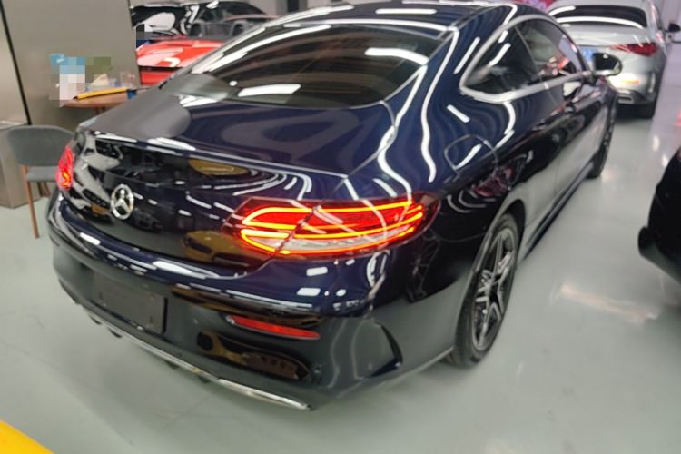 Used Mercedes-Benz C-Class 2021 C 260 Coupe Rear Right 45 Deg