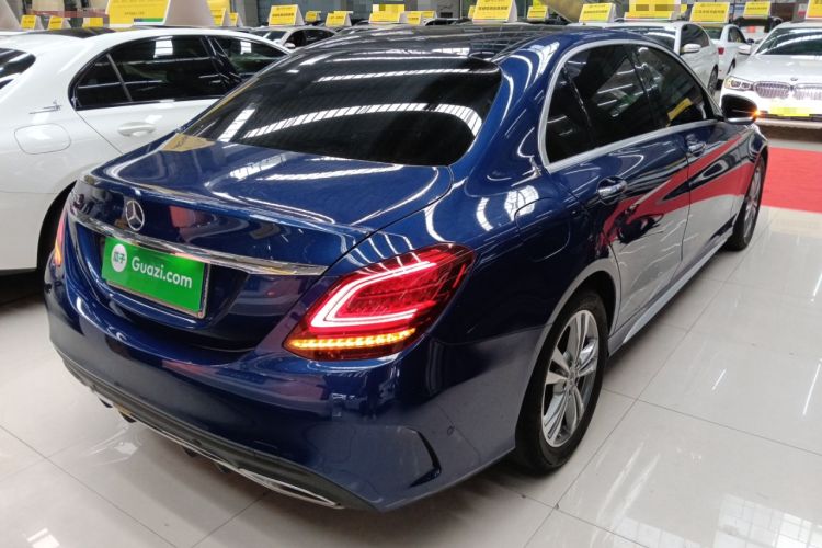 Used Mercedes-Benz C-Class 2021 C 200 L Fashion Edition Sport Version Rear Right 45 Deg