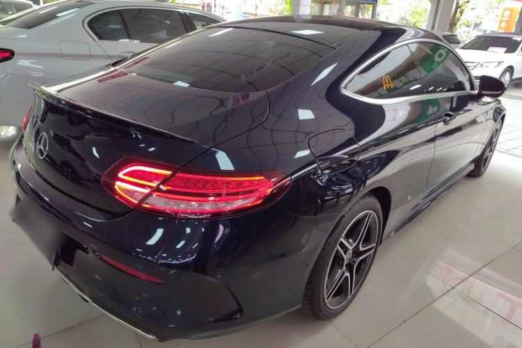 Used Mercedes-Benz C-Class 2021 C 260 Coupe Rear Right 45 Deg