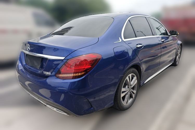 Used Mercedes-Benz C-Class 2021 C 200 L Fashion Edition Sport Version Rear Right 45 Deg