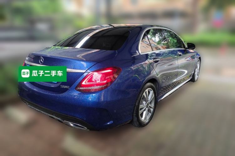 Used Mercedes-Benz C-Class 2021 C 200 L Dynamic Sport Edition Rear Right 45 Deg