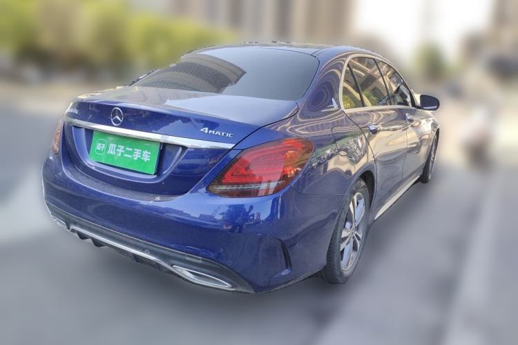 Used Mercedes-Benz C-Class 2021 C 200 L Fashion Edition Sport Version Rear Right 45 Deg