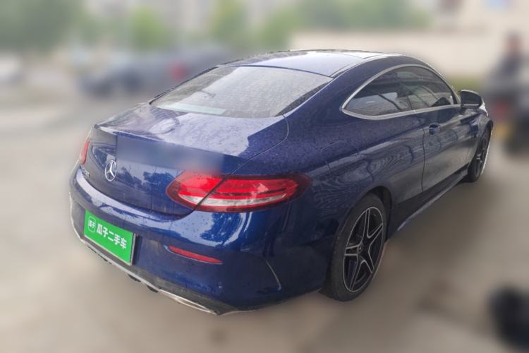 Used Mercedes-Benz C-Class 2021 C 260 Coupe Rear Right 45 Deg